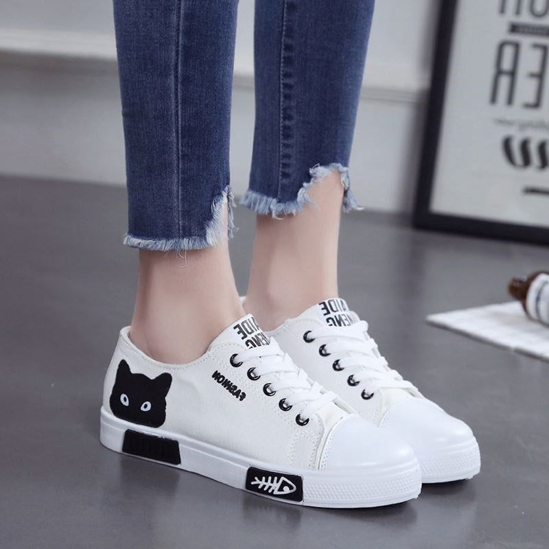 Cat Fish Canvas Style Shoes