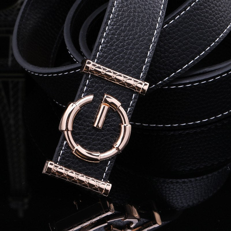 Luxury G Buckle Belt For Women