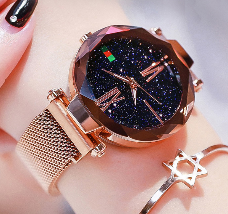 Luxury Mesh Magnet Buckle Watch