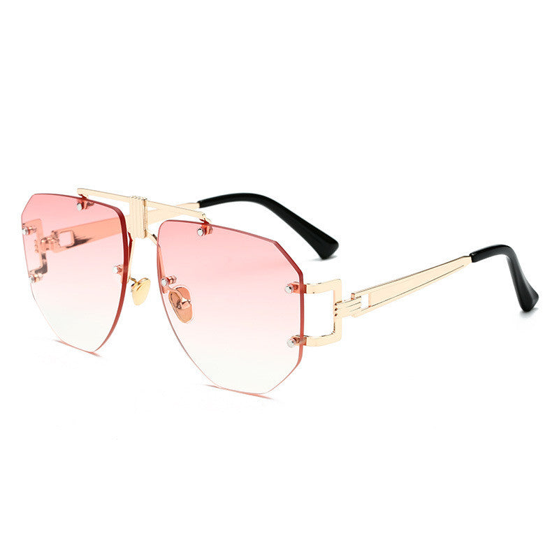 Women's Metal Frameless Sunglasses