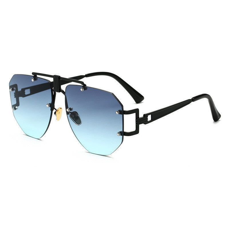 Women's Metal Frameless Sunglasses