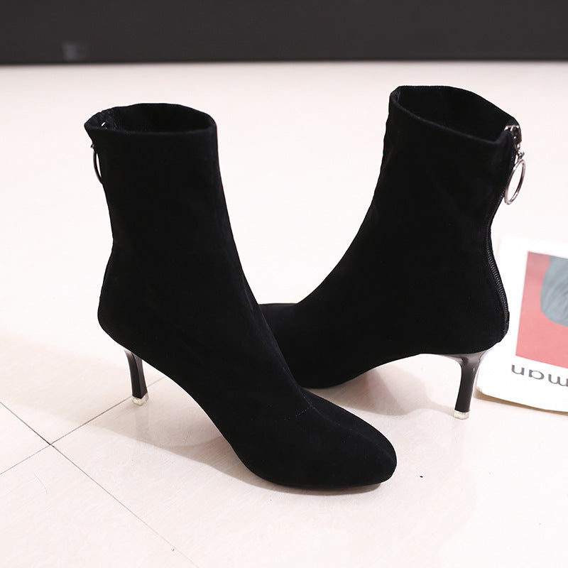 Women Winter Ankle High Boots