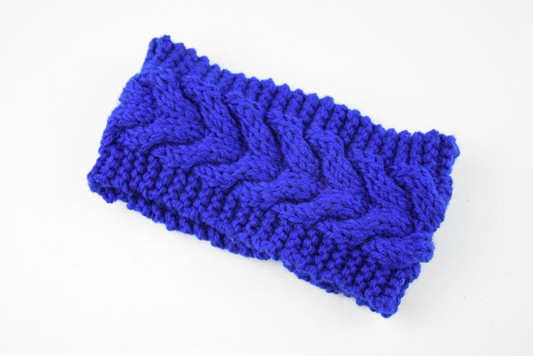 Twist Knitted Wool Headband