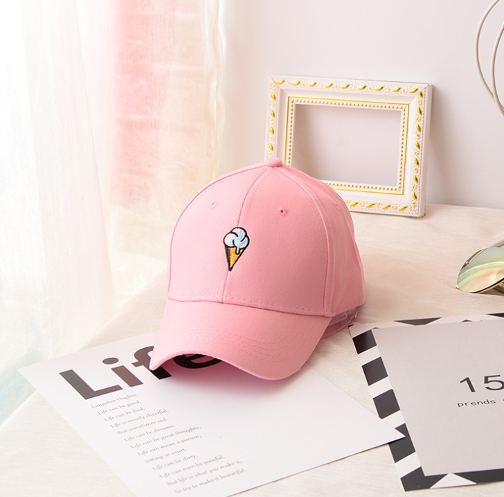 Ice Cream Design Baseball Cap