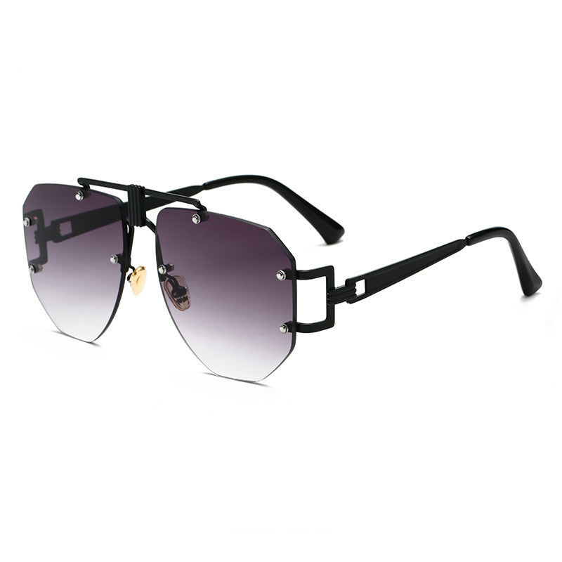 Women's Metal Frameless Sunglasses