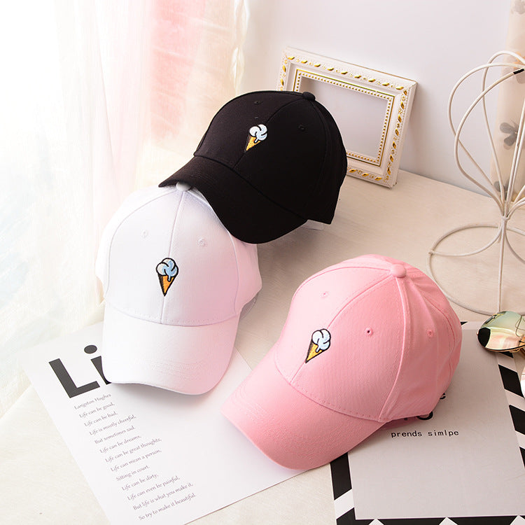 Ice Cream Design Baseball Cap