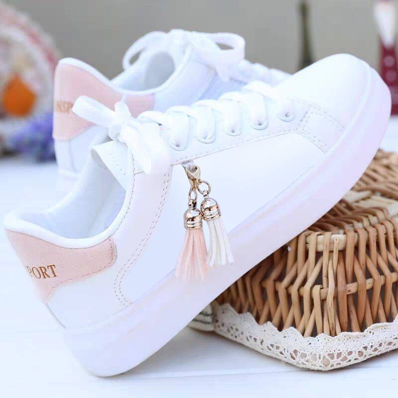 Mesh White Ladies Breathable Shoes