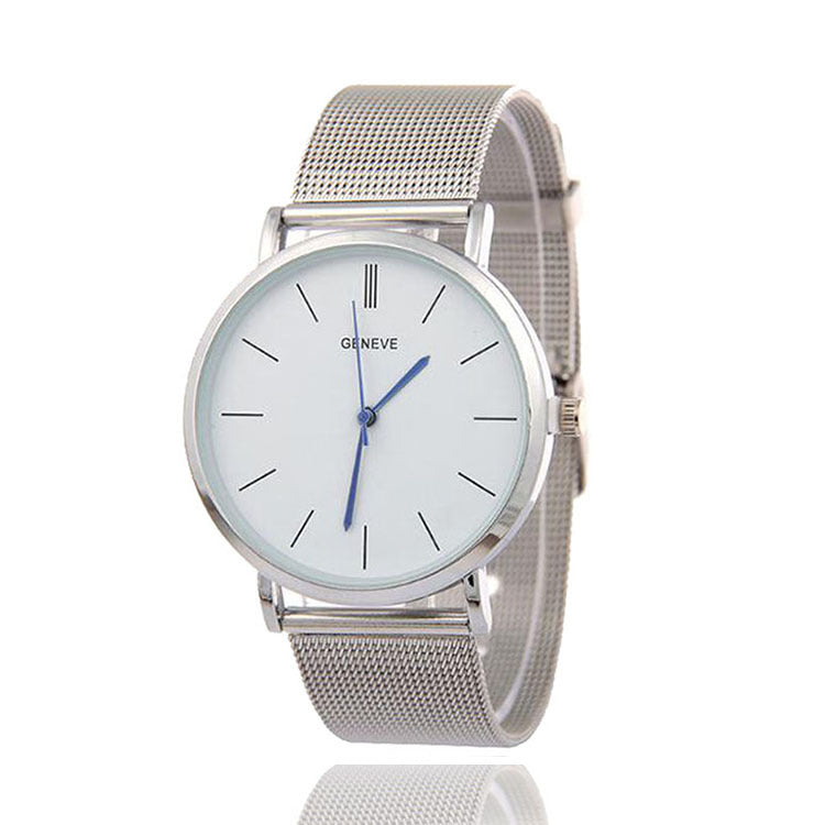 Stainless Steel Mesh Strap Watch