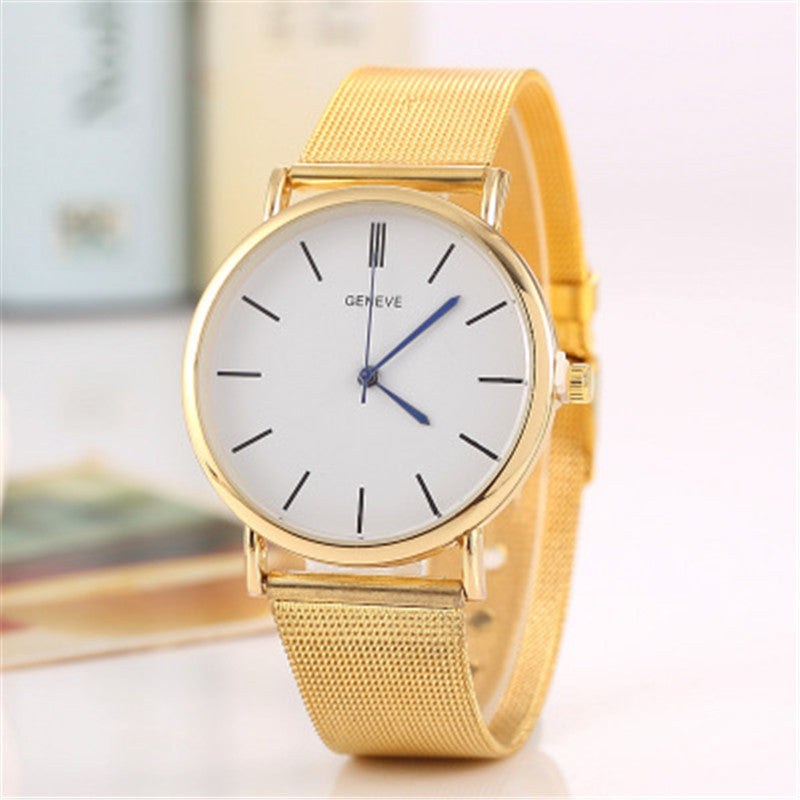 Stainless Steel Mesh Strap Watch