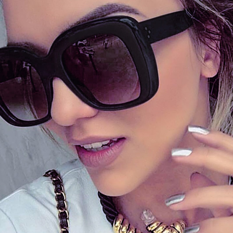 Retro Stylish Square Sunglasses