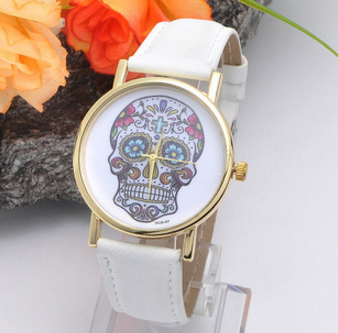 Skull Dial Emo Style Watch