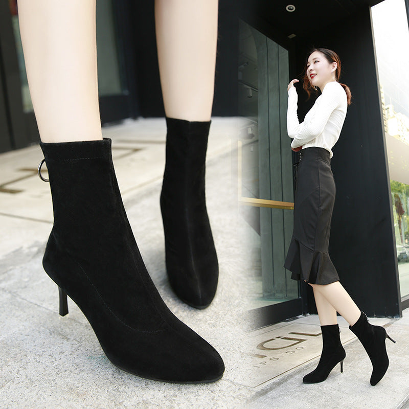 Women Winter Ankle High Boots