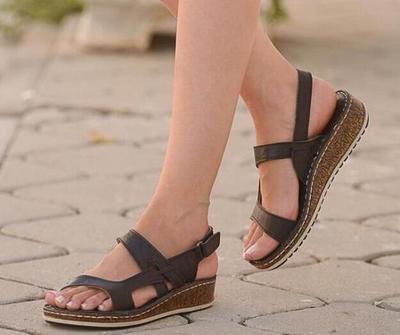 Casual Style Low Heel Sandals