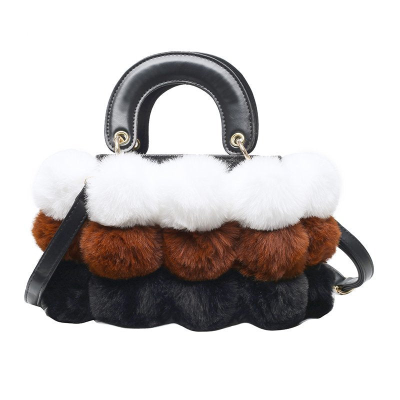 Plush Style Winter Handbag