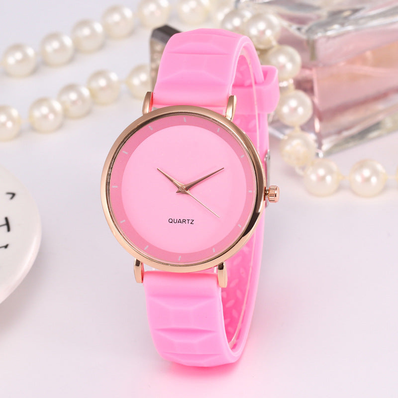 Women's Jelly Casual Silicone Watch