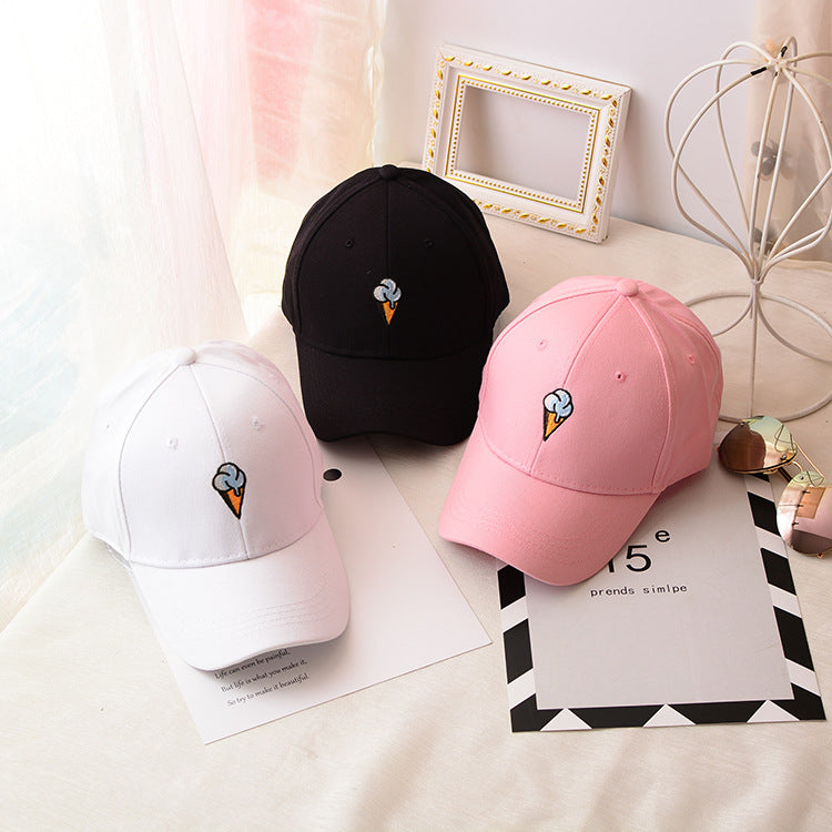 Ice Cream Design Baseball Cap