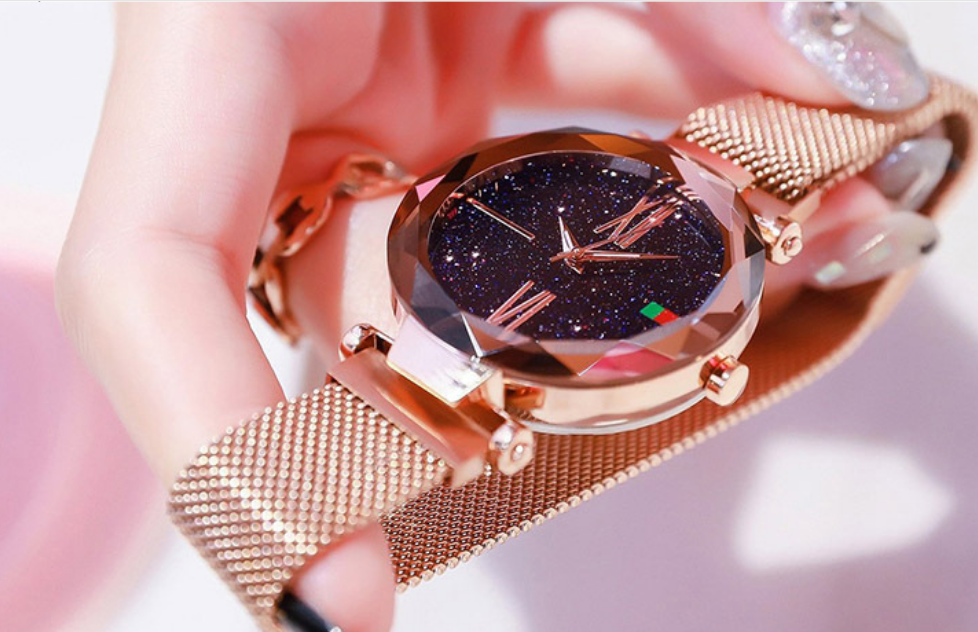 Luxury Mesh Magnet Buckle Watch