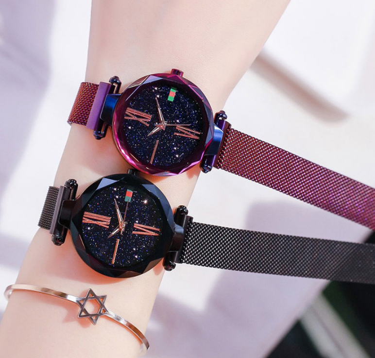 Luxury Mesh Magnet Buckle Watch