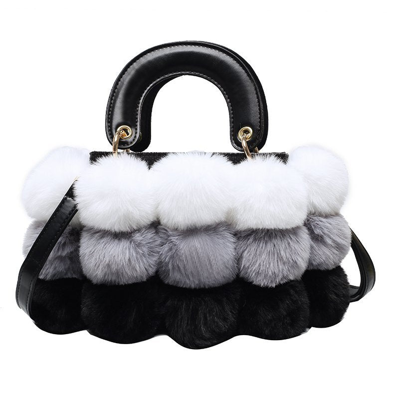 Plush Style Winter Handbag