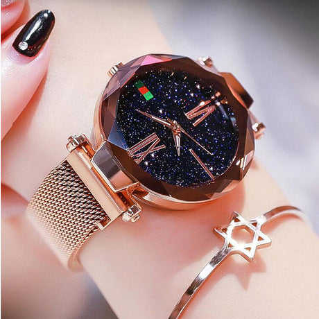 Luxury Mesh Magnet Buckle Watch