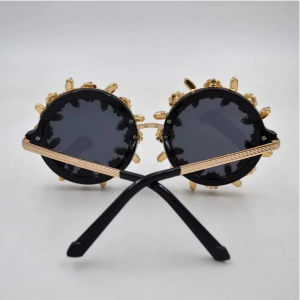 Women's Inlaid Diamond Sunglasses