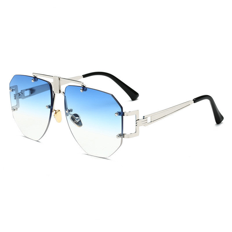 Women's Metal Frameless Sunglasses