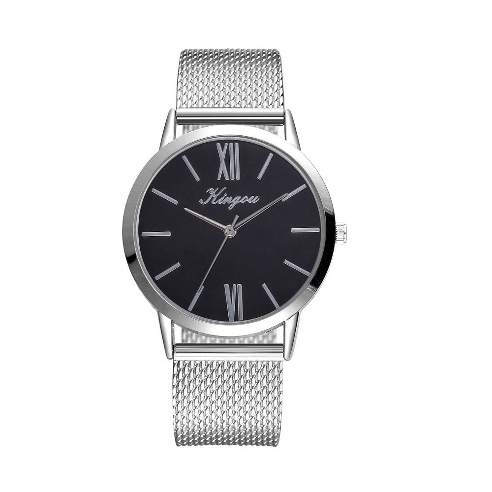 Fashion Simple Mesh Strap Quartz Watch