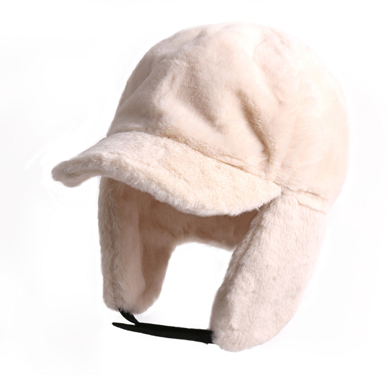 All-match Casual Plush Warm Cap