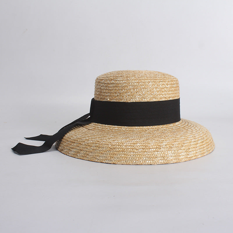 Straw Bell-shaped Elegant Retro Hat