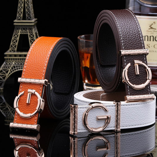 Luxury G Buckle Belt For Women