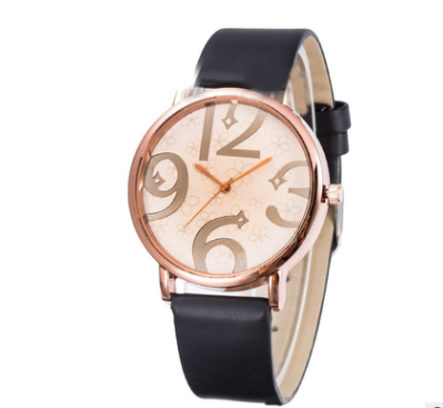 Women's Big Number Quartz Watch