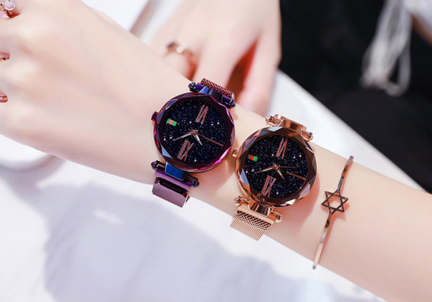 Luxury Mesh Magnet Buckle Watch