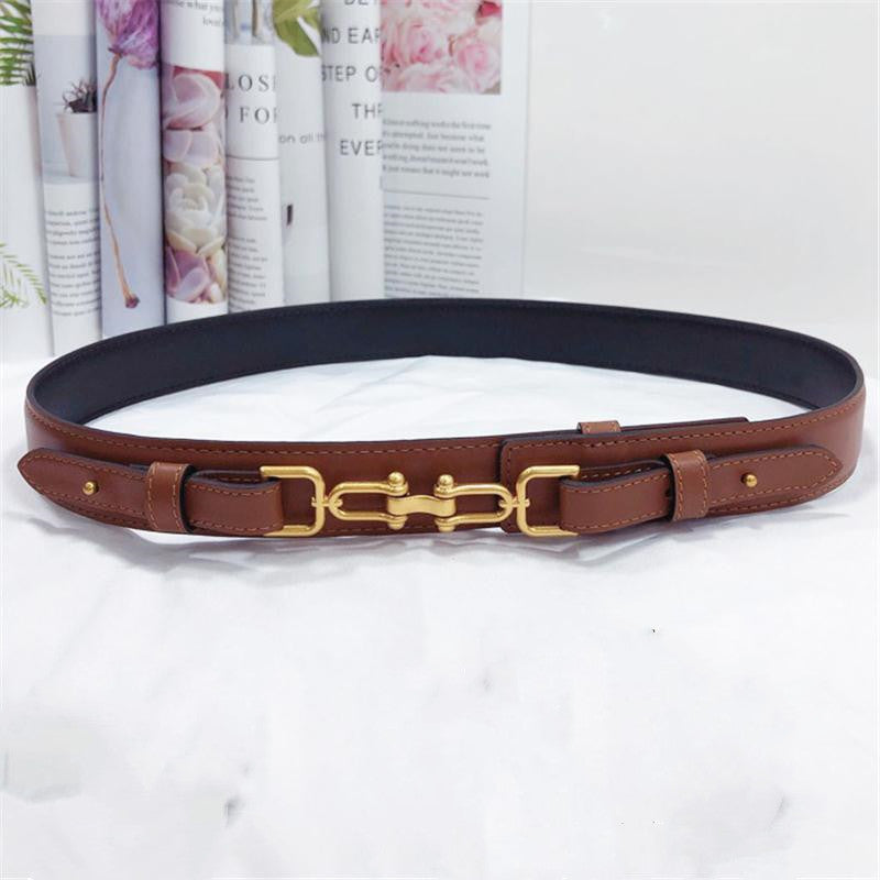 All Match Cowhide Waist Belt