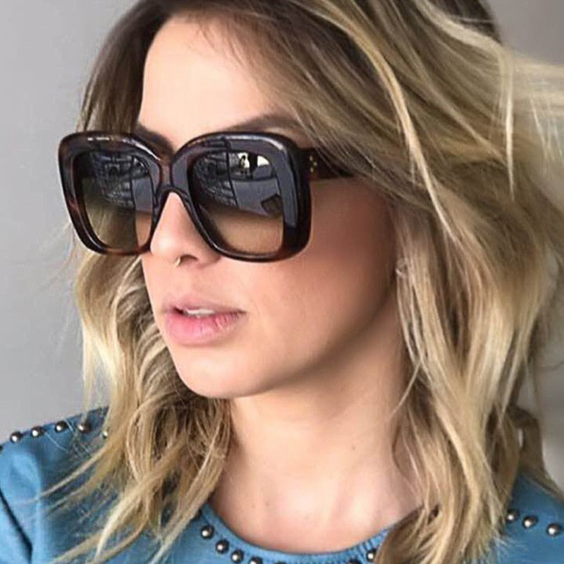 Retro Stylish Square Sunglasses