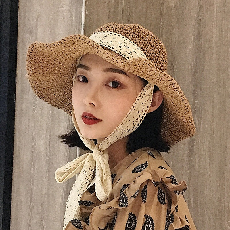 Foldable Handmade Straw Hat