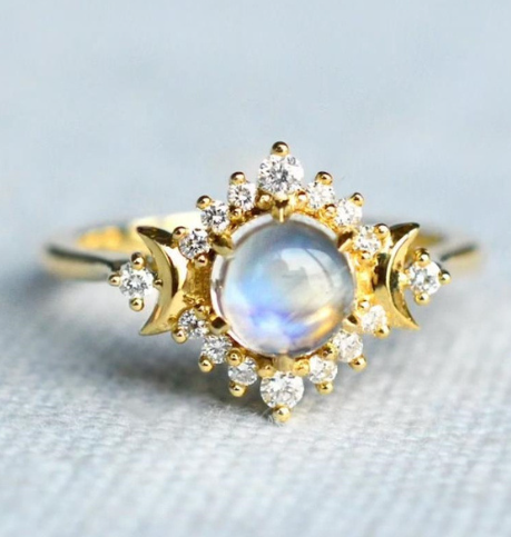 Women's Pearl Fashion Rings