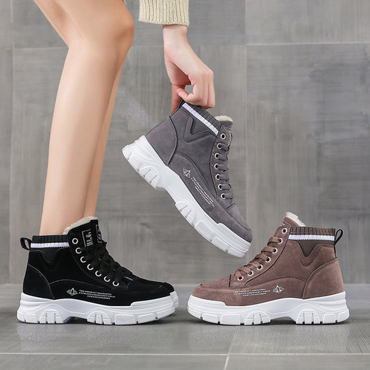 Ladies Casual Lace-up Shoes