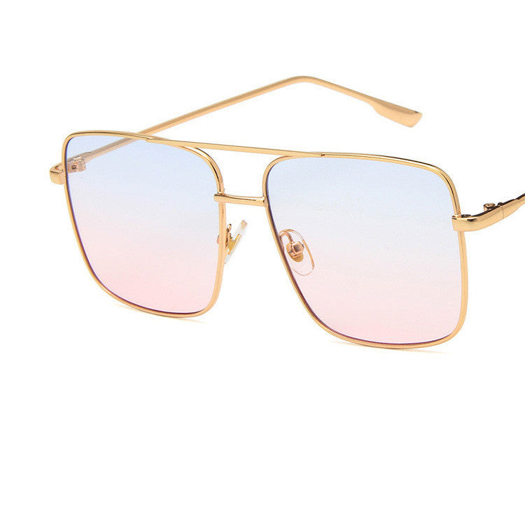 Double Beam Fashion Sunglasses