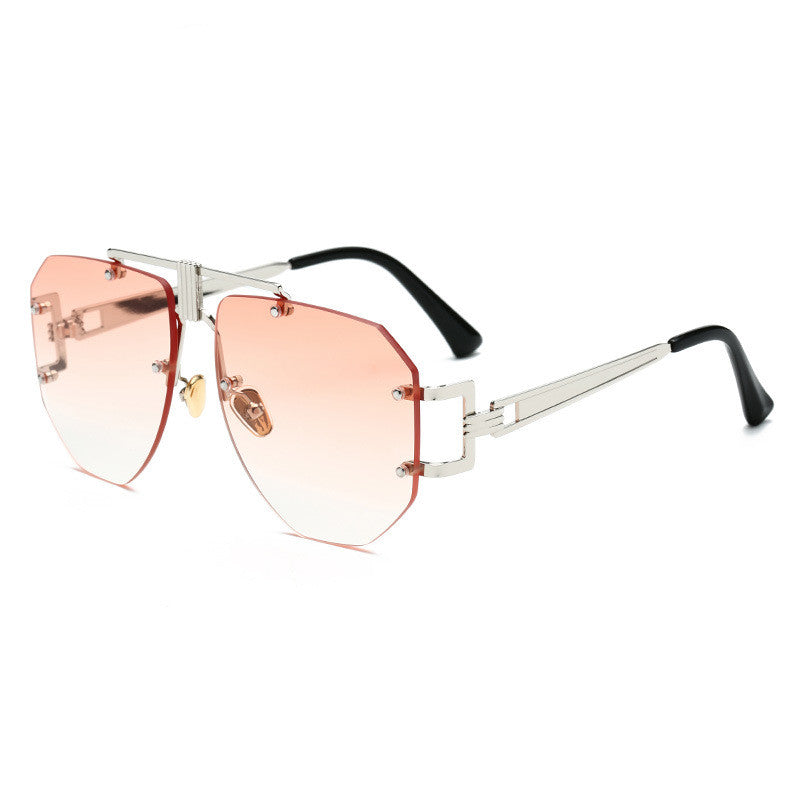 Women's Metal Frameless Sunglasses