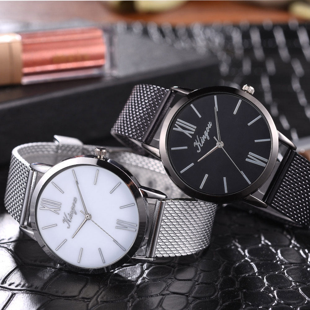 Fashion Simple Mesh Strap Quartz Watch