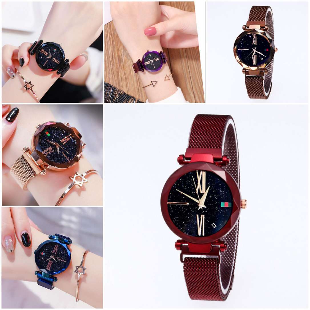 Luxury Mesh Magnet Buckle Watch