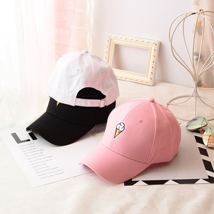 Ice Cream Design Baseball Cap