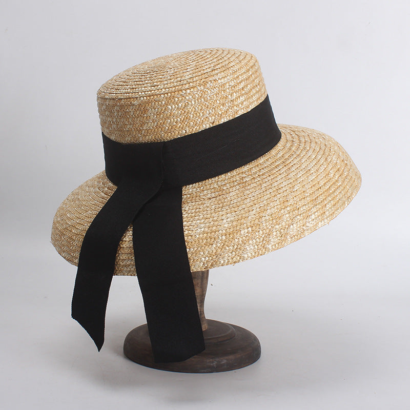 Straw Bell-shaped Elegant Retro Hat