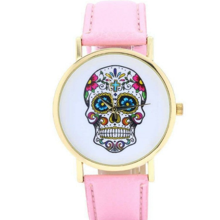 Skull Dial Emo Style Watch