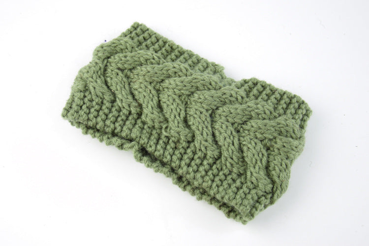 Twist Knitted Wool Headband