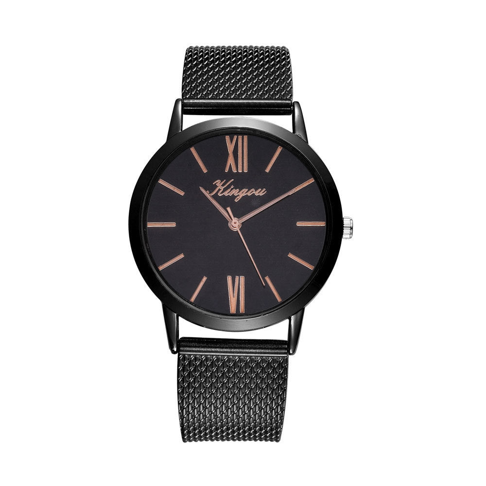 Fashion Simple Mesh Strap Quartz Watch