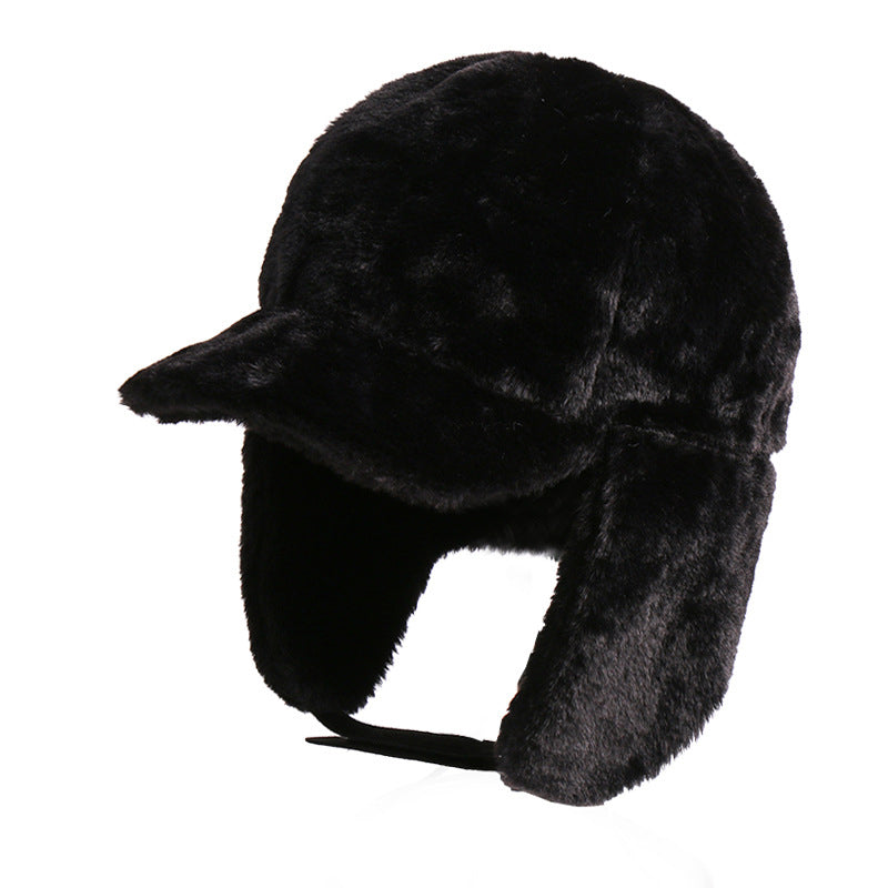 All-match Casual Plush Warm Cap