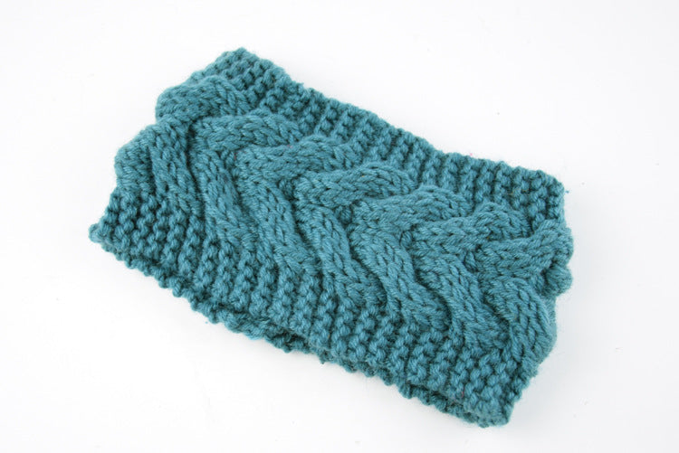 Twist Knitted Wool Headband