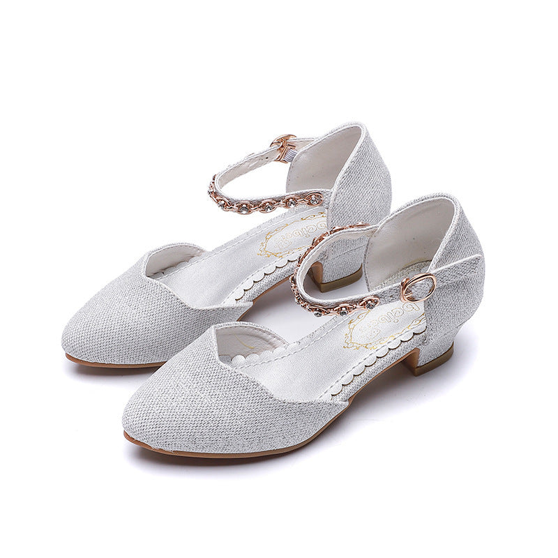 Half Pointed Toe Women's Shoes