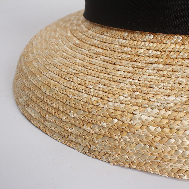 Straw Bell-shaped Elegant Retro Hat